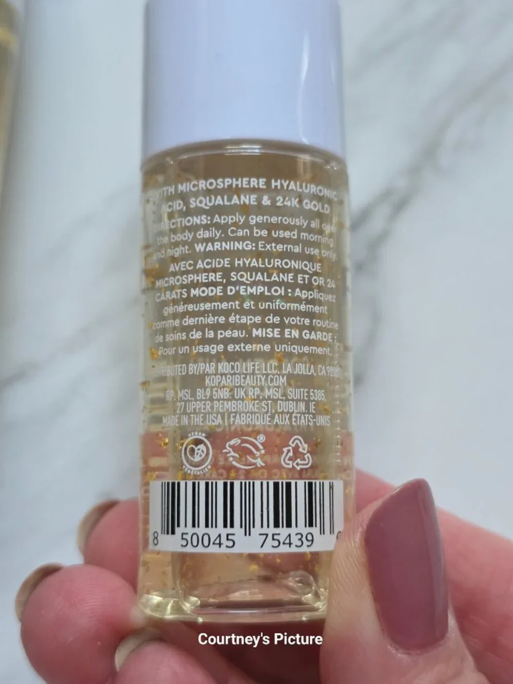 8 x Kopari GOLDEN AURA BODY OIL (0.70 oz. each)
